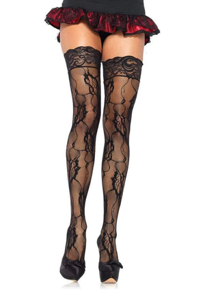 Lace Thigh High Stockings 9215