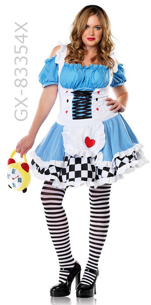 plus size Alice in Wonderland costume 83354