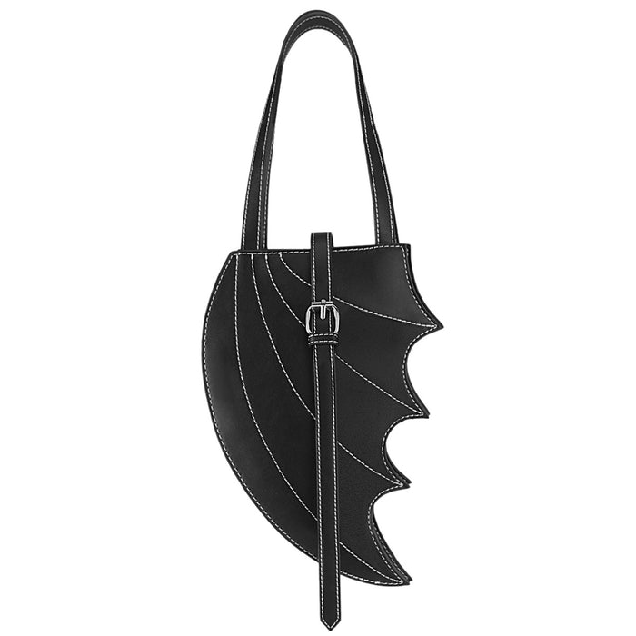 Faux Leather Batwing Handbag HB-215