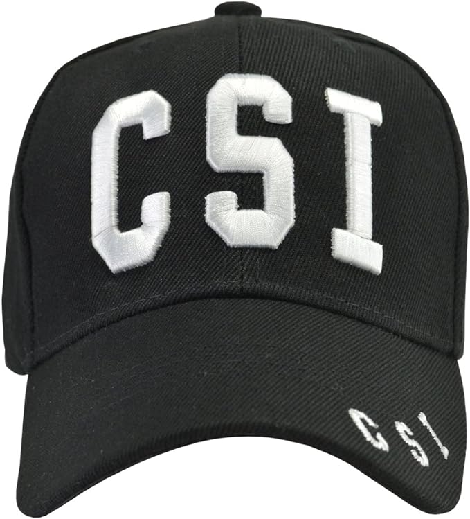 CSI Crime Scene Investigator Embroidered Baseball Hats 311527