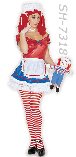 Raggedy Anne Doll 5-pc. storybook costume 7318
