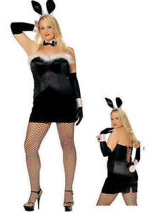 Pleasure Bunny 5-pc. Plus Size Costume X7351