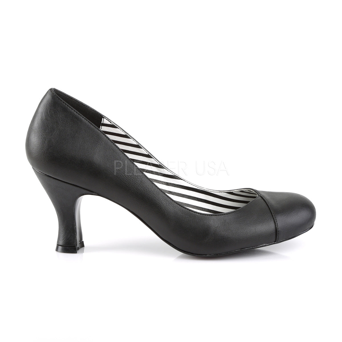 Black Pumps 3 inch Heels .Gold trim.NICE ! Clean. Some wear. Size 7 1/2. |  eBay