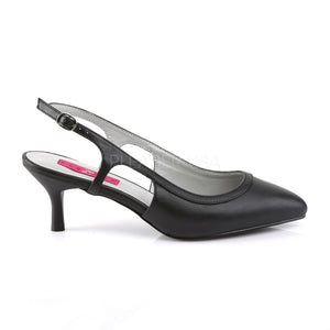 side of slingback pump shoes with 2.5-inch kitten heels Kitten-02