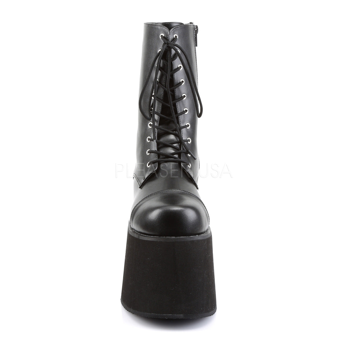 front of men's Frankenstein ankle boot with 5-inch platform Monster-10