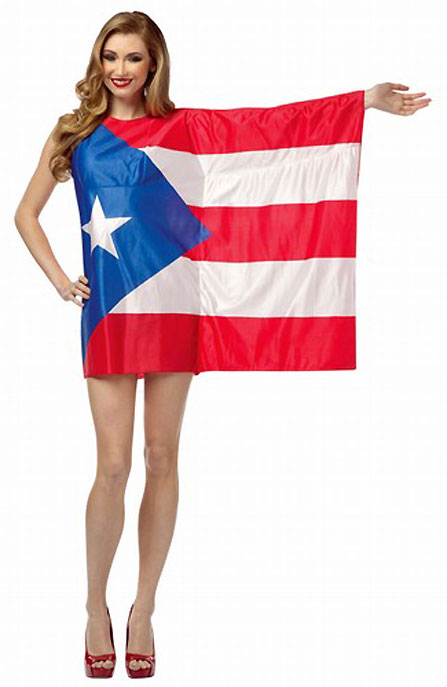 Puerto Rico Flag Dress RA-1973