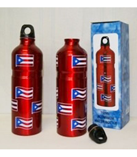 Puerto Rico Flag Water Bottle