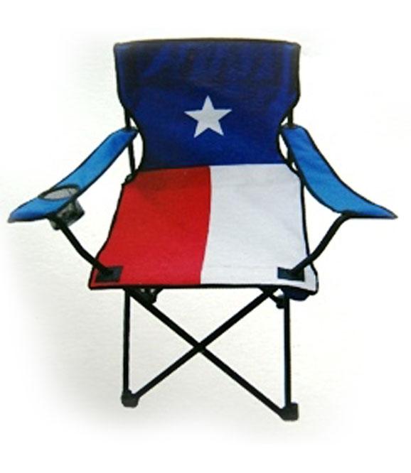 Texas Flag Folding Chair