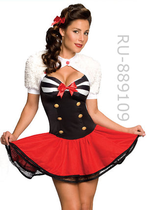 Navy babe pin-up 2-pc costume 889109