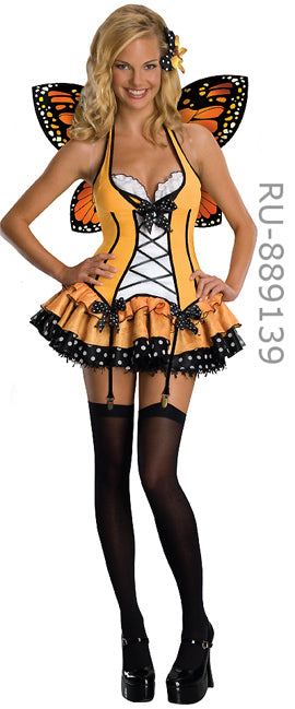 full view of fantasy butterfly 3-pc costume 889139
