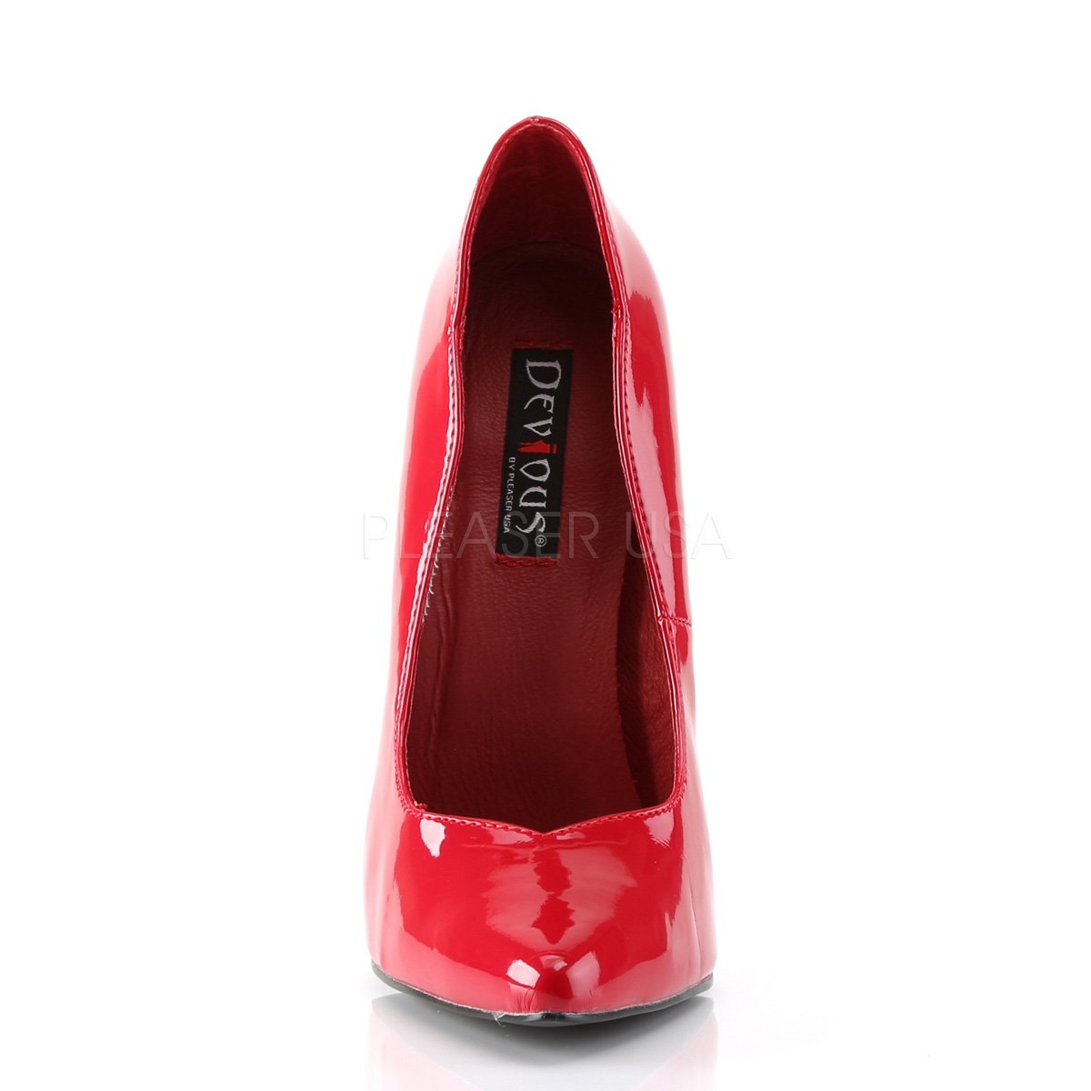 Fetish Shoes with 6-inch Stiletto Heel in Red or Black DAGGER-12