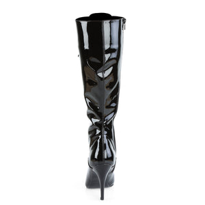 back of lace-up knee boots with 4-inch heel Vanity-2020