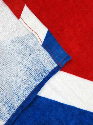 Waving American Flag Beach Towel 30x60 040W