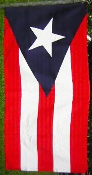 Puerto Rico Flag Beach Towel