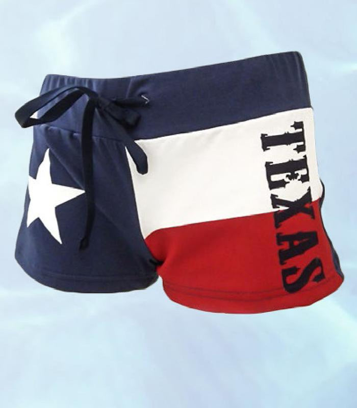 Texas Flag Booty Shorts