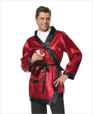 close up of Ultimate Bachelor Hugh Hefner 2-pc. costume 83118