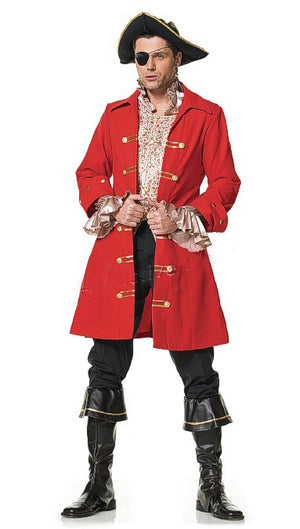 men's swashbuckler pirate 5-piece costume 83126