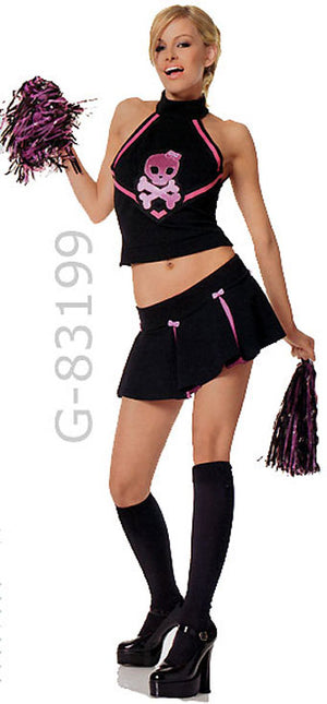 Morbid Cheerleader 3-pc adult costume 83199