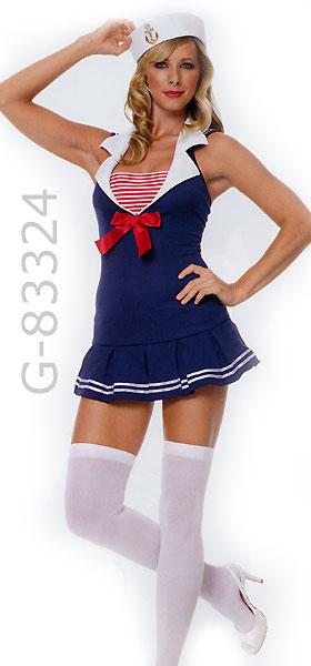 USA American Sailor Cadet costume dress 83324