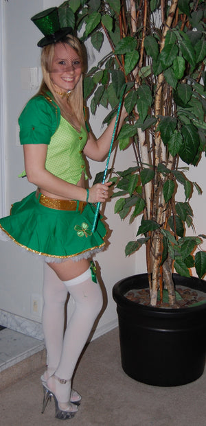 Kimmie wearing Irish Lucky Charm St. Patrick's Day costume 83394