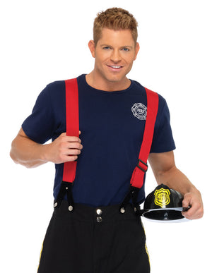 men's 3-pc. fireman costume 83684