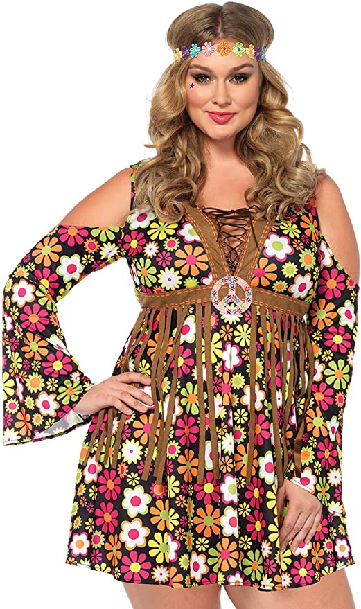 Hippie Dress 2-pc. Costume 85610