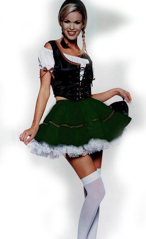 Fraulein girl 3-pc. Bavarian bar maid costume 8985