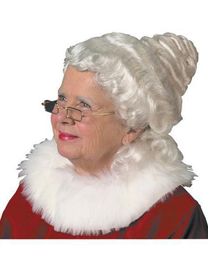 Rectangular Mrs. Santa costume glasses 9950