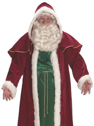 close-up Victorian Santa costume suit 7755