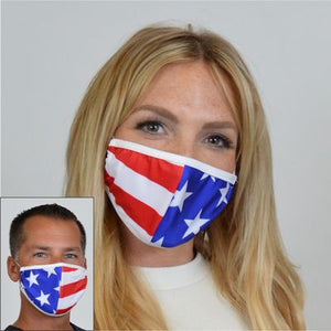 American Flag Stars and Stripes Face Mask M212