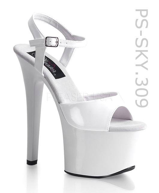 High Heel Sandal Platform Shoe 7-inch Heel 5-colors PS-SKY-309