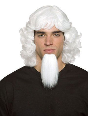 Patriotic Uncle Sam adult's costume wig and goatee 5423
