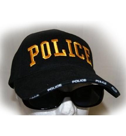 RF-056060 Black Police Cap