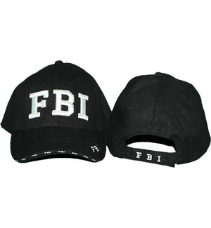 RF-302099 Black FBI Police Hat