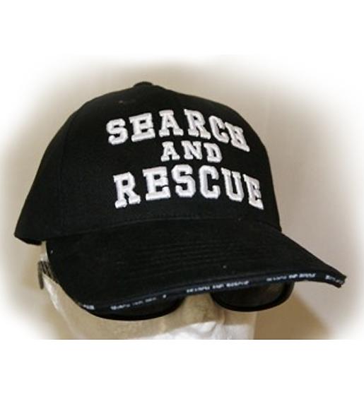 Que Rescue Hat RF-55216 Black Search and Rescue Cap – FantasiaWear