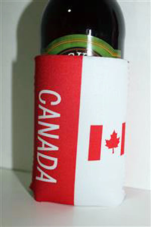 flag of Canada insulated can holder cooler 882706