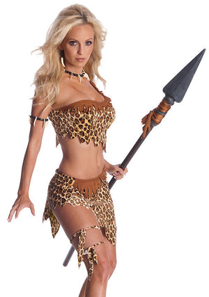 Jungle Jane 4-piece costume 880114