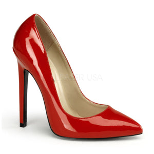 red pointed toe pump with 5-inch spike heels Sexy-20