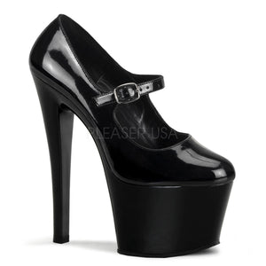 platform Mary Jane shoes with 7-inch stiletto heels Sky-387